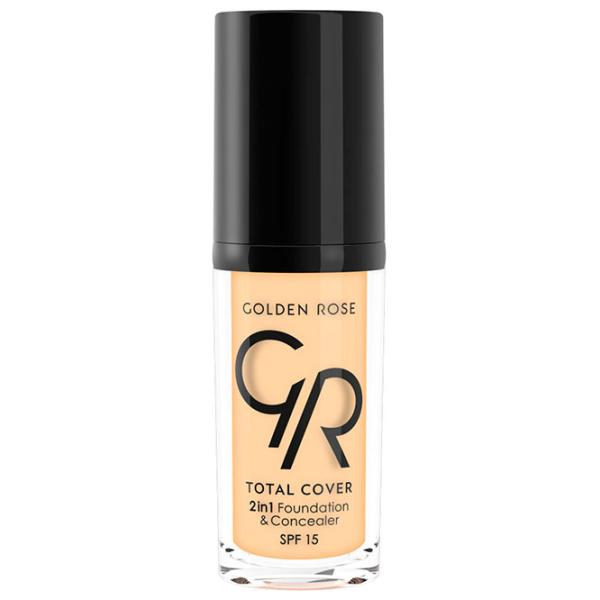 Тональный крем Golden Rose Foundation Concealer 2in1 0.03л / Светло-желтый бежевый photo 1